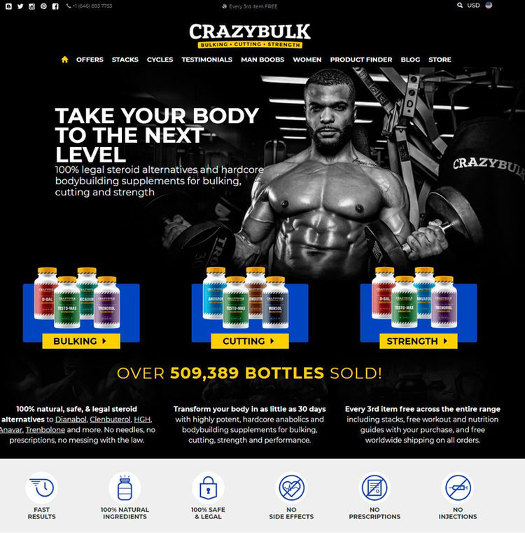 Prohormone online shop